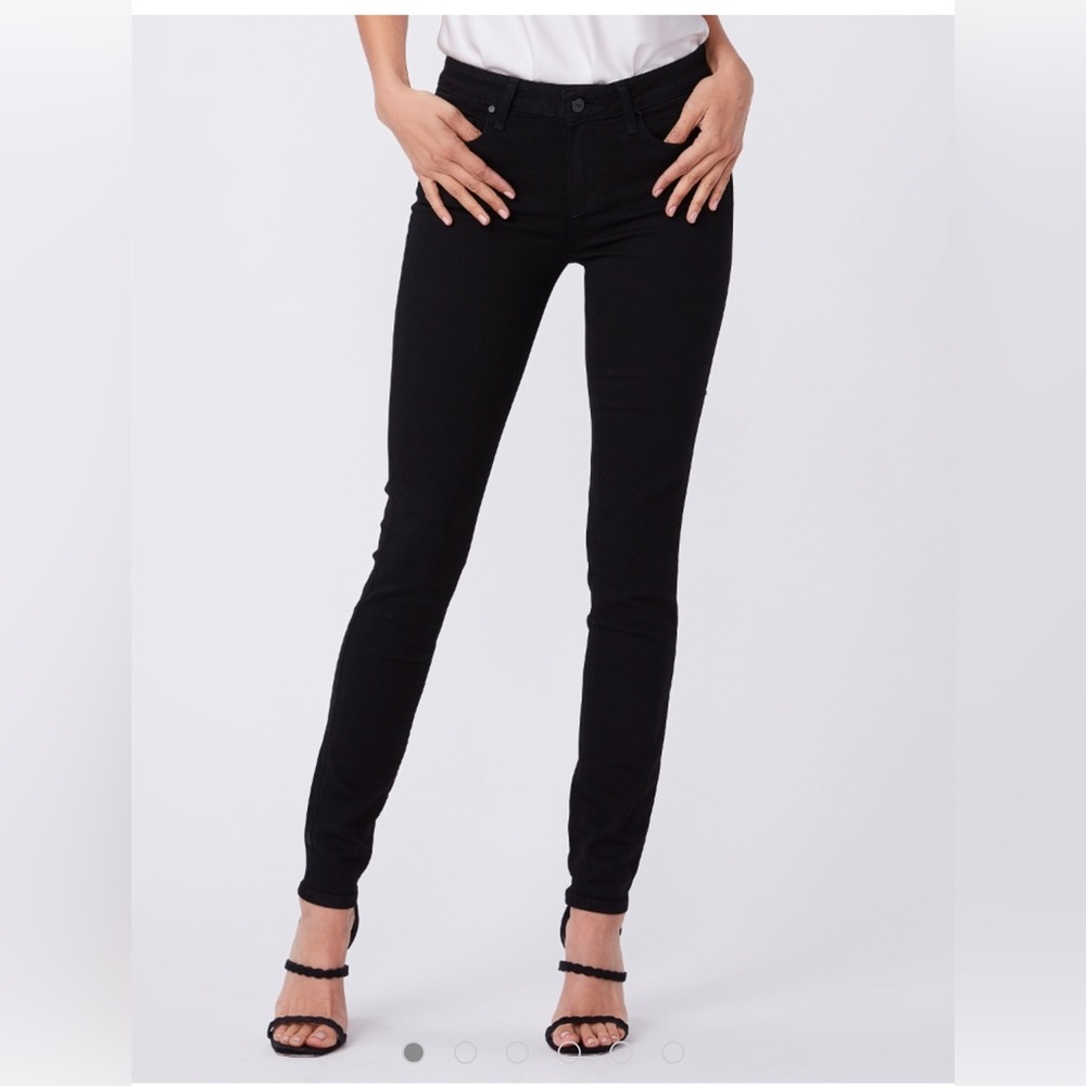 Paige Verdugo Ultra skinny black denim